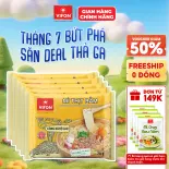 [Voucher 40%, LazCoins đến 16%] Thùng 30 Gói/ Set 5 Gói Mì Tươi Bò Xốt Vang/ Thịt Bằm/ Tôm Chua Cay VIFON 70g