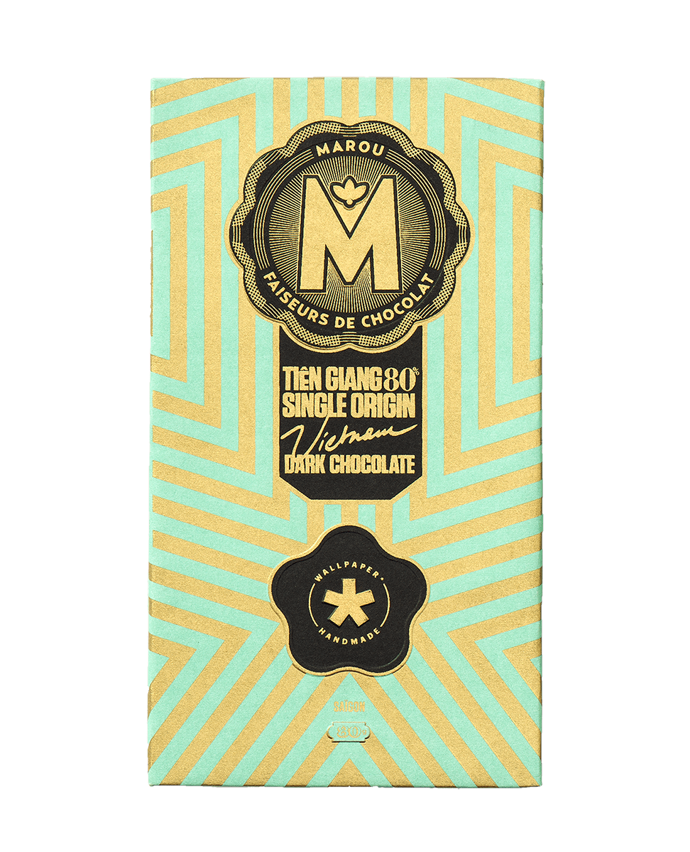 Socola đen Marou Tiền Giang 80% cacao 80g