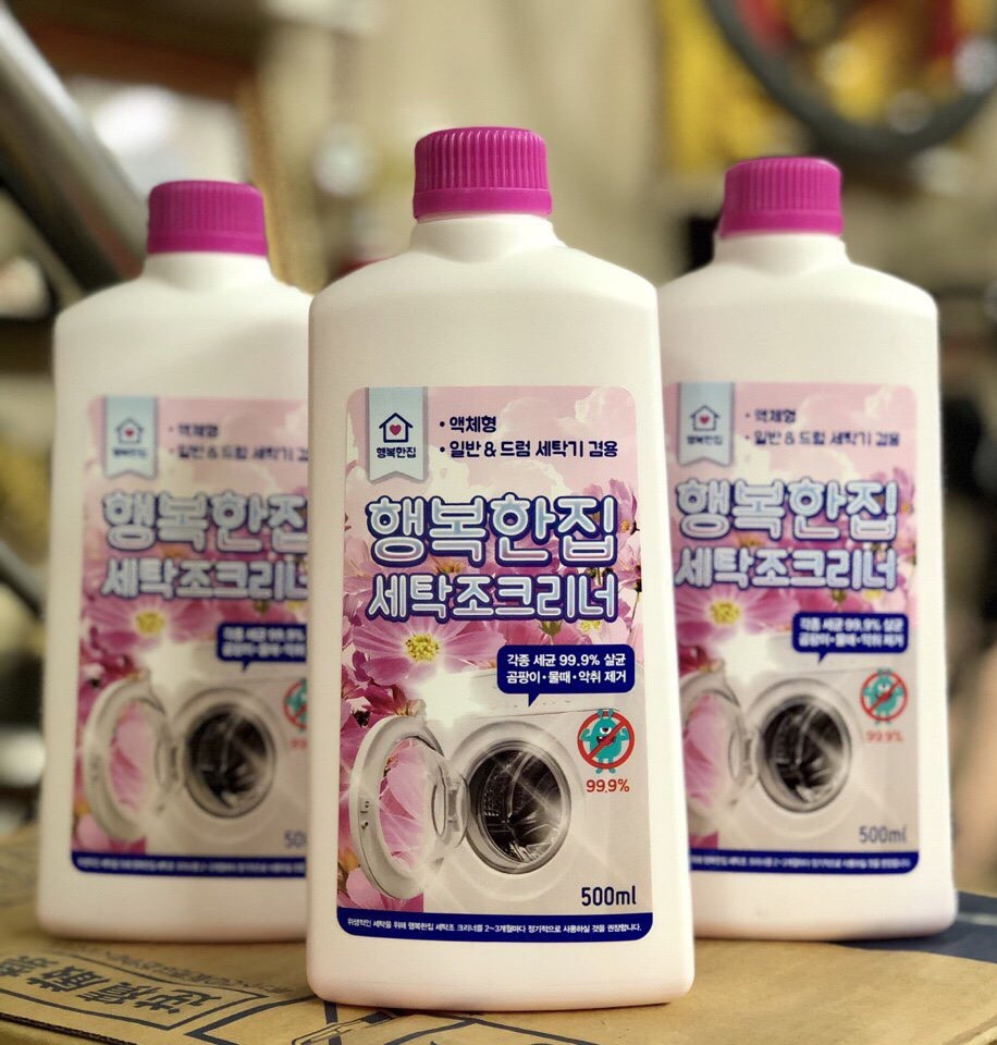 Chai tẩy vệ sinh máy giặt haengbokanjip