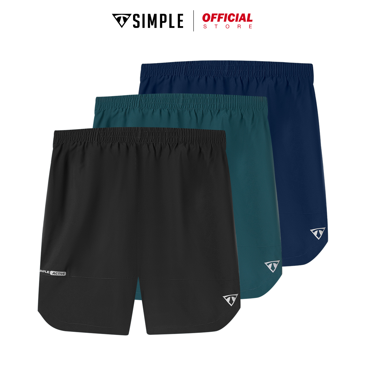 Quần Đùi Thể Thao Nam TSIMPLE V4 Short tập gym vải gió thoáng mát co giãn thoải mái vận động QGDP4