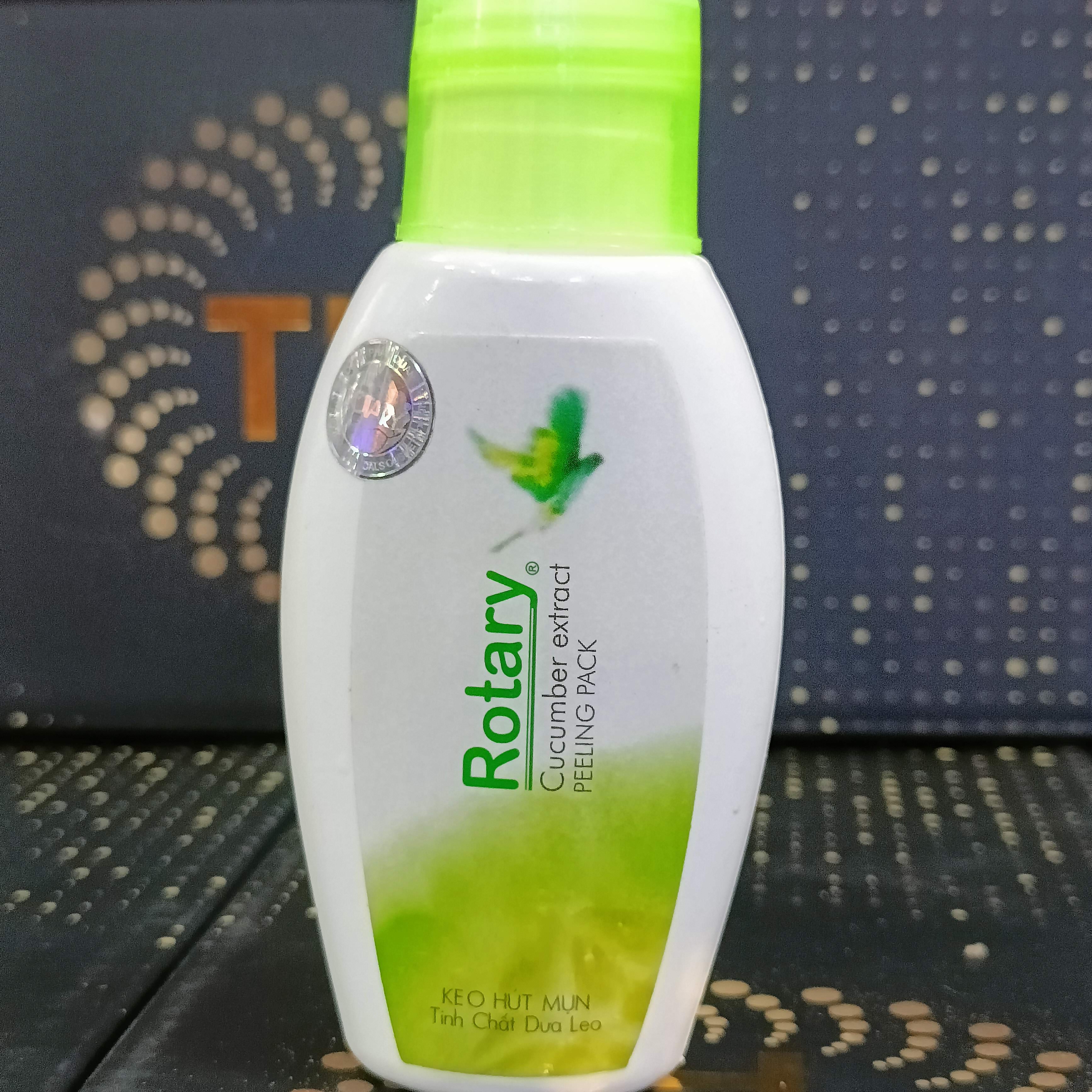 Gel lột sạch mụn đầu đen, mụn cám Rotary tinh chất dưa leo 60g