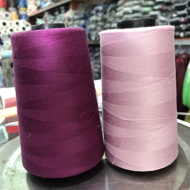 Chỉ may tím đậm - tím lợt mới