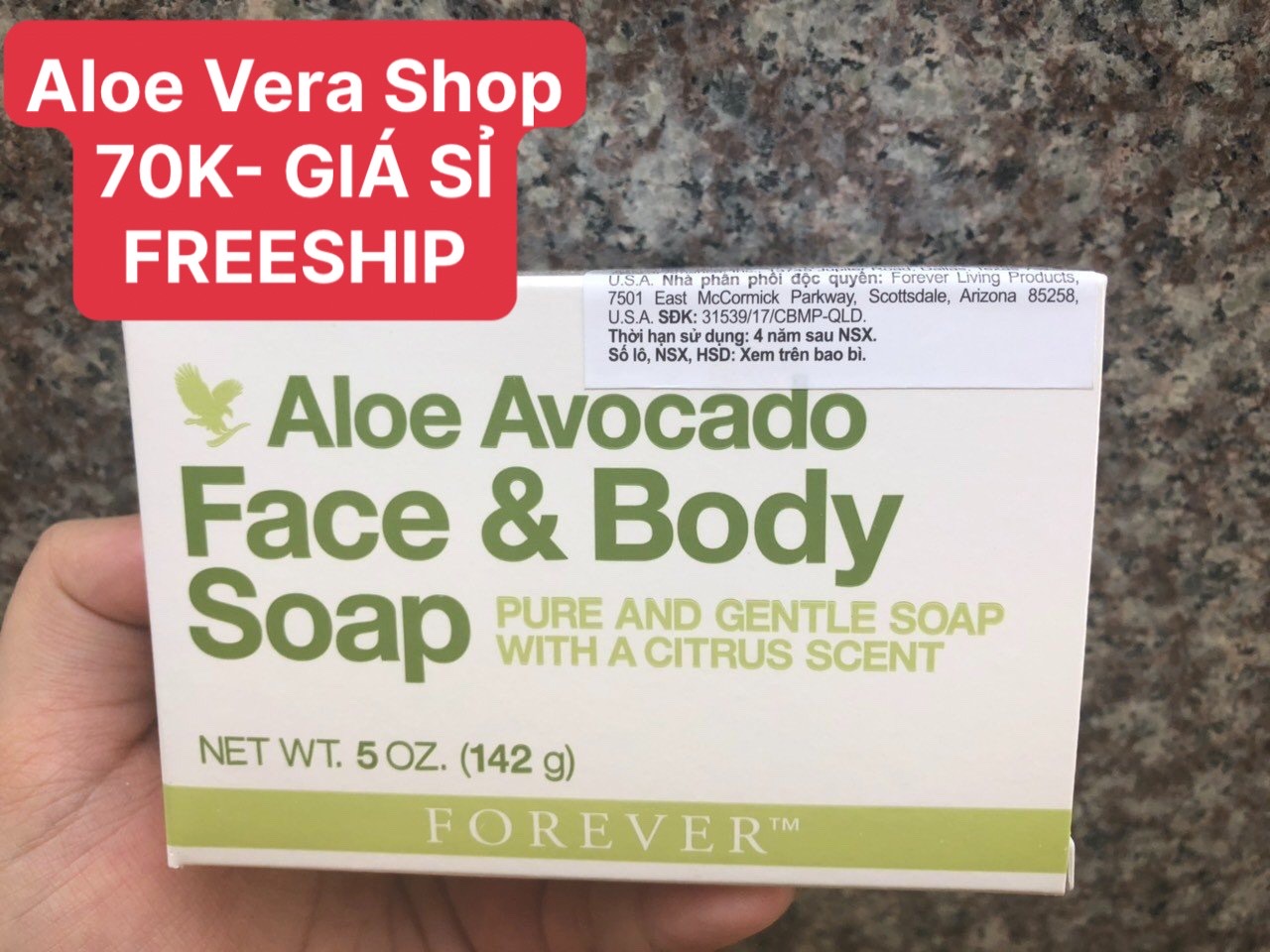Xà phòng rửa mặt và cơ thể Avocado Face and Body Soap Forever - 284flp - 284forever - 284lohoi