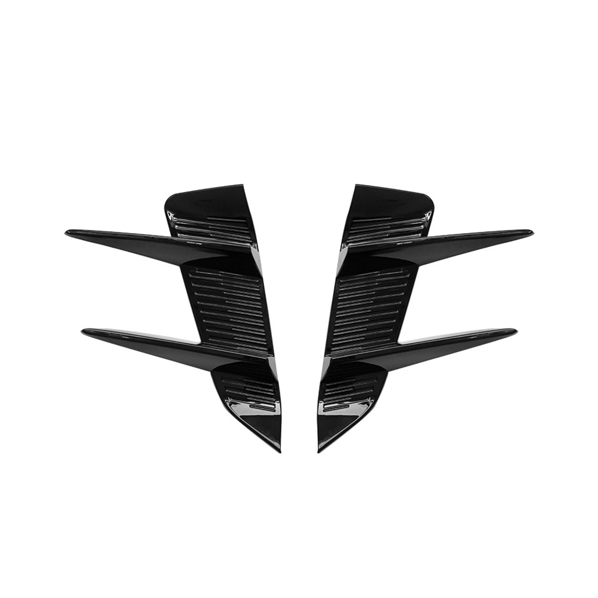 Car Front Bumper Spoiler Side Air Vent Trim Cover Trim for MG 4 MG4 EV Mulan 2023 Accessories