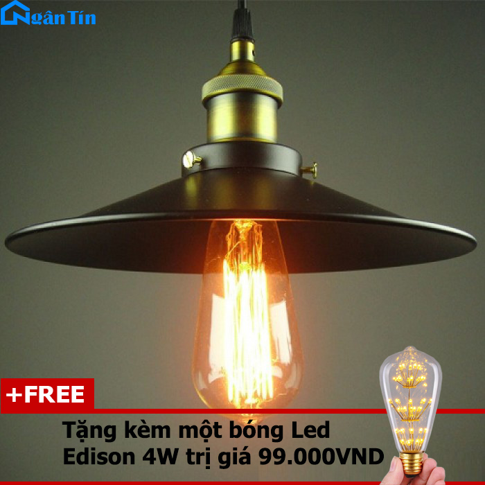 Đèn thả trần đĩa bay trang trí nhà quán cà phê THCN85 Ngân Tín