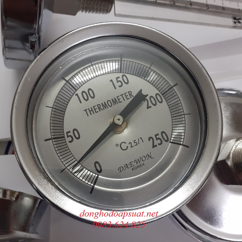 Đồng hồ đo nhiệt độ 250 độ c - daewon hàn quốc đo nhiệt độ lò sấy, lò hơi, nước nóng