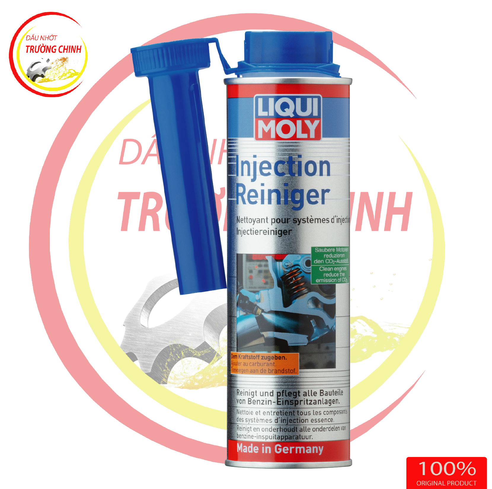 Vệ sinh buồng đốt, xúc béc xăng Liqui Moly Lnjection Cleaner 300ML