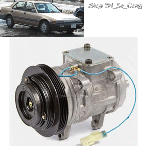 Cục máy nén khí điều hòa bộ puly đầu mặt hít thế hệ 3 máy 2.0 1.8 Honda Accord 86-89 Lốc lạnh đời 1987 1988 xe hơi ô tô Giá 3,467,961 Đồng*Miễn phí vận chuyển