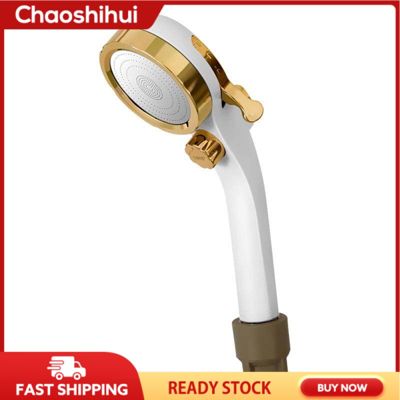 Vòi Hoa Sen Áp Lực Chaoshihui, 1 Vòi Có Thể Điều Chỉnh, Xoay Đầu Vòi Sen, Đa Dụng, Dùng Cho Phòng Tắm, Gia Đình, Khách Sạn, Màu Vàng