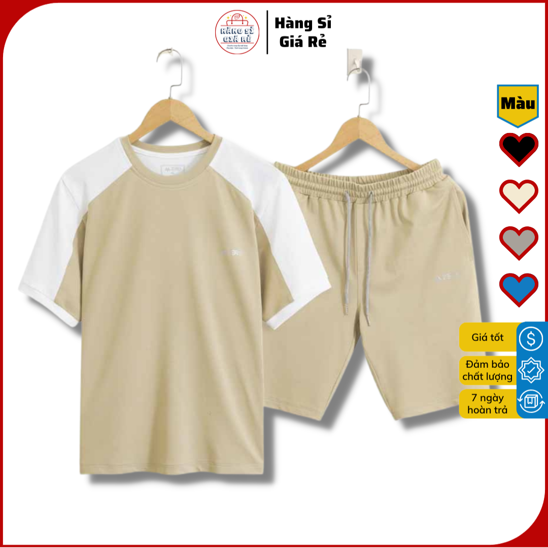 ❤️ CHẤT VẢI LƯỚI MÈ TỐT ❤️ ĐỒ BỘ MẶC NHÀ NAM IN CHỮ MZERO / SÉT QUẦN ÁO THỂ THAO MUA HÈ NỮ KIỂU ĐÙI TAY NGẮN