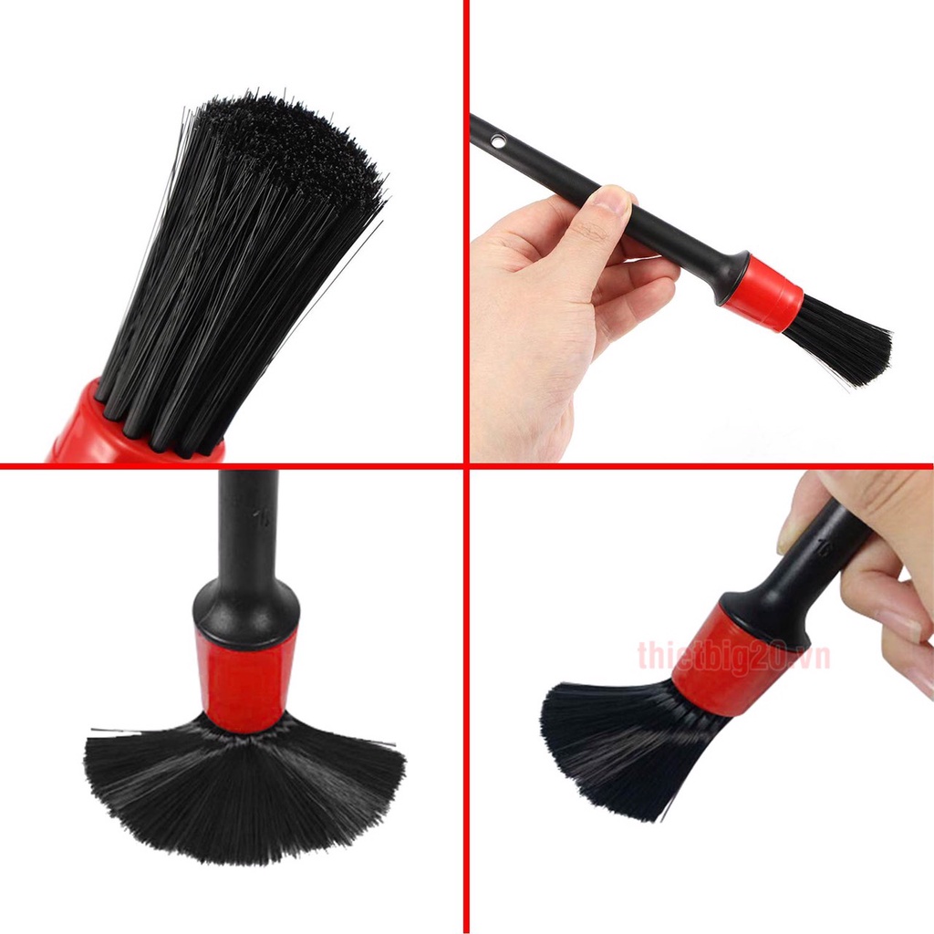 Cây Cọ bút rửa xe, cọ rửa xe cán đen, cọ rửa xe chi tiết - Mua lẻ 1 Cây