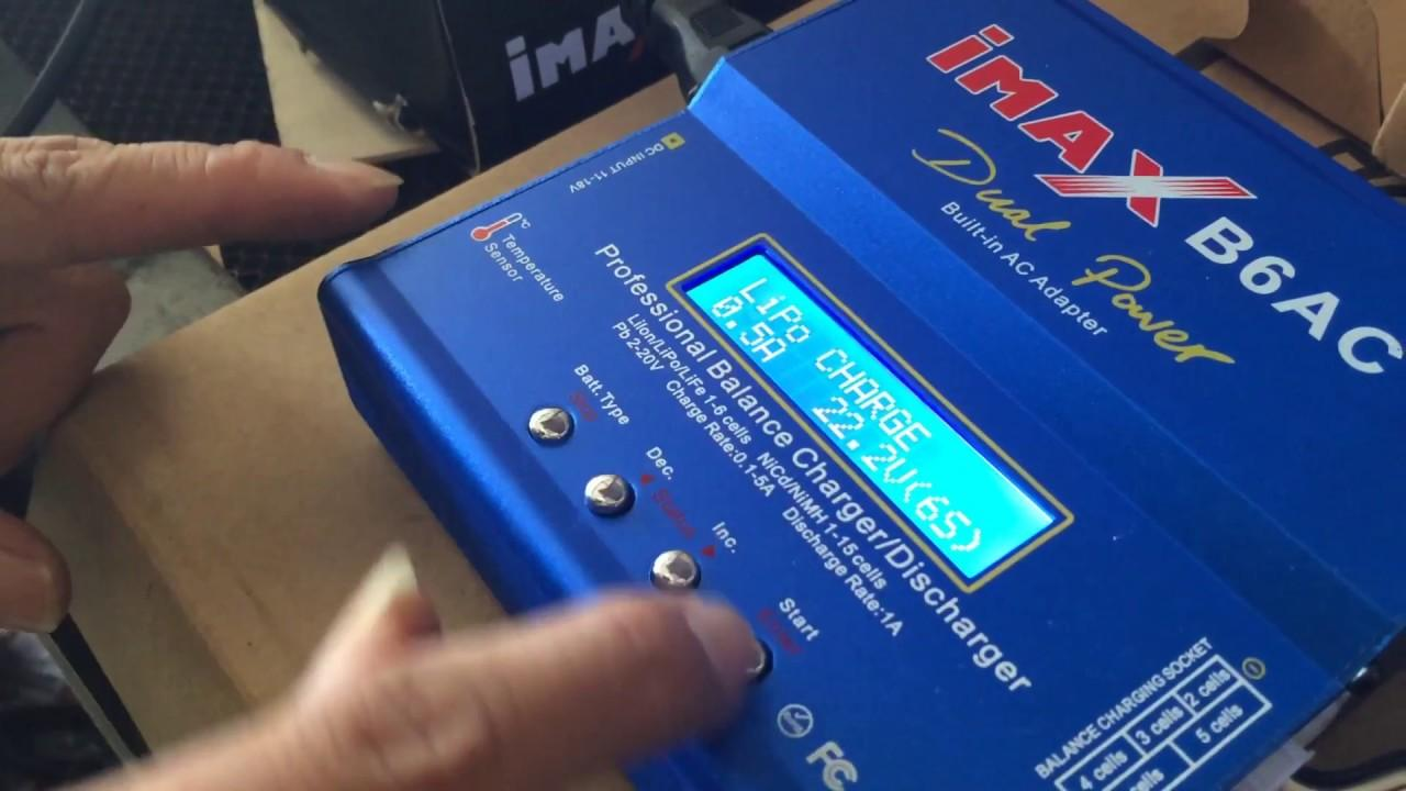 BỘ SẠC ĐA NĂNG IMAX B6AC CHO PIN LIPO-LI-ION (LOẠI TỐT)