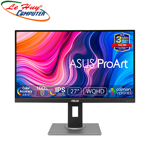 Màn hình asus proart pa278qv 27inch ips 2k 75hz chuyên đồ họa
