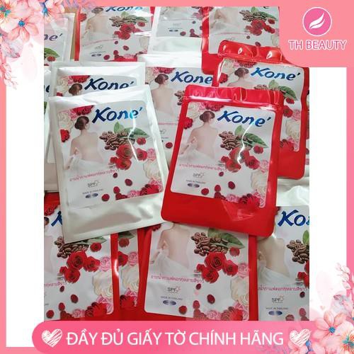 [Chính hãng] Tắm trắng Kone Thái Lan - Dưỡng trắng da tinh chất cafe hoa hồng