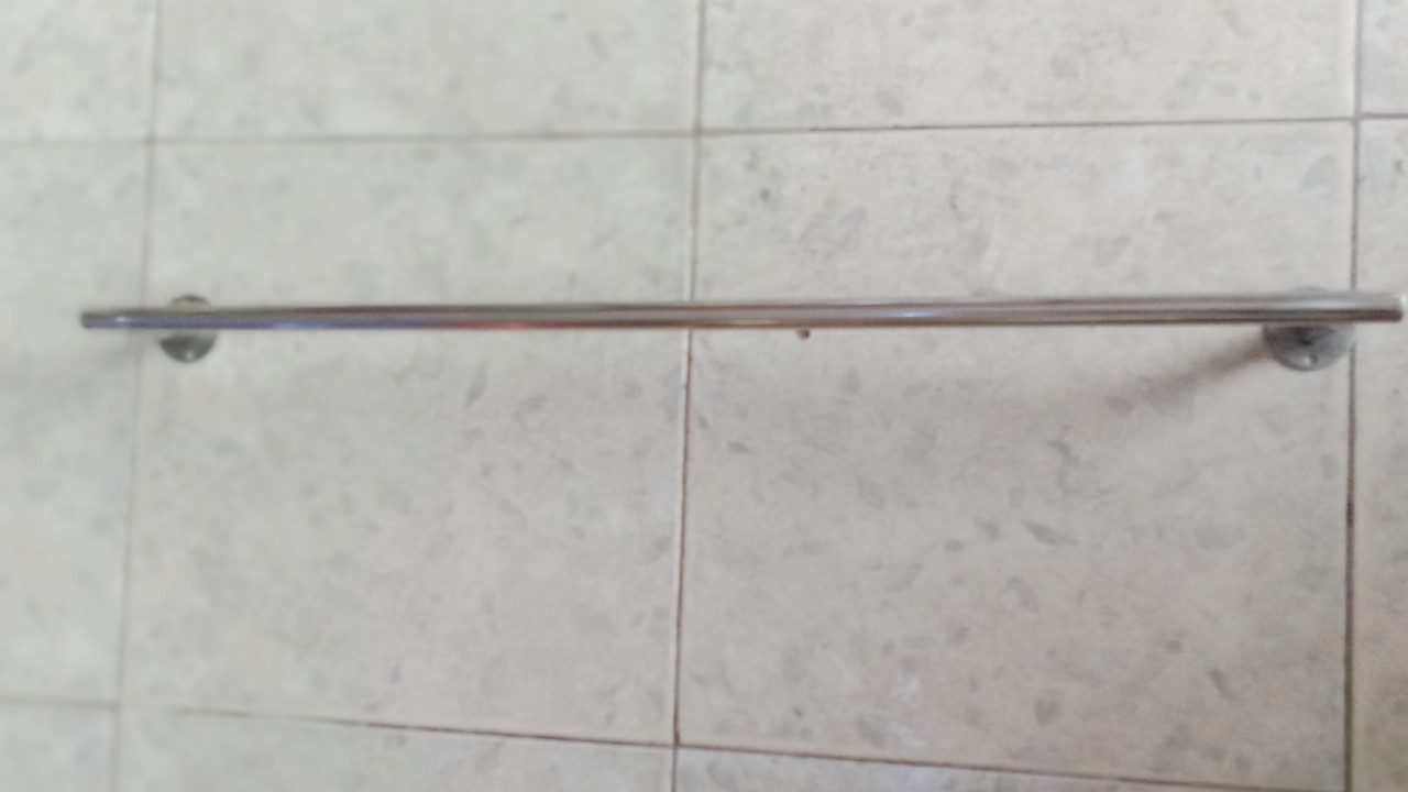 Thanh treo khăn Inox 201 loại dày - Vắt khăn nhà tắm Dài 80cm