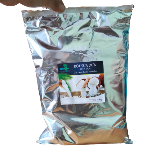 1 kg Bột Sữa Dừa(Cốt Dừa)Nguyên Chất,Không Đường, Dùng Để Nấu Ăn,Pha Chế Sinh Tố, Đồ uống,Hạn Sử dụng 12 tháng