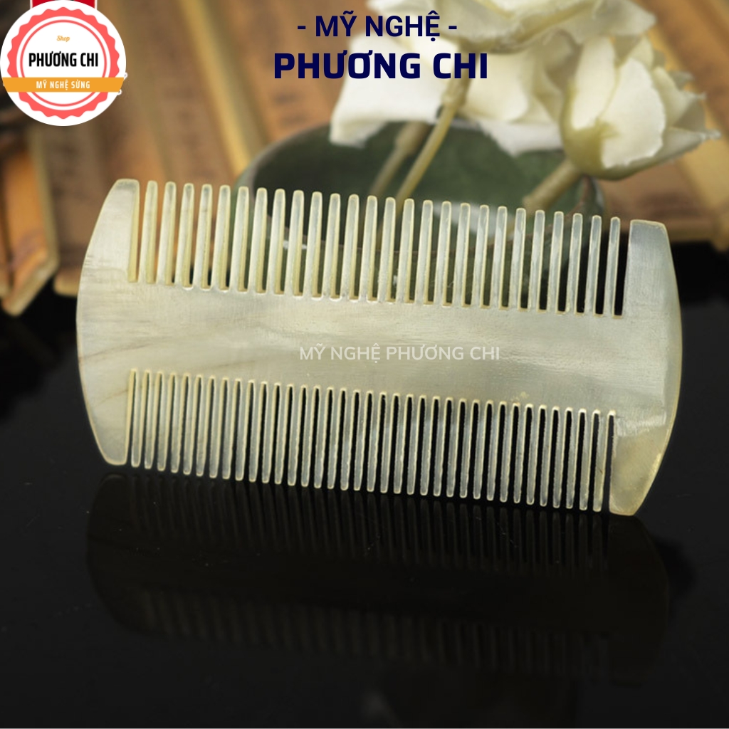 Lược Bí Chải Chấy, Chải Chí Bằng Sừng Tự Nhiên, Lược chải Trứng Chấy | Mỹ nghệ phương chi