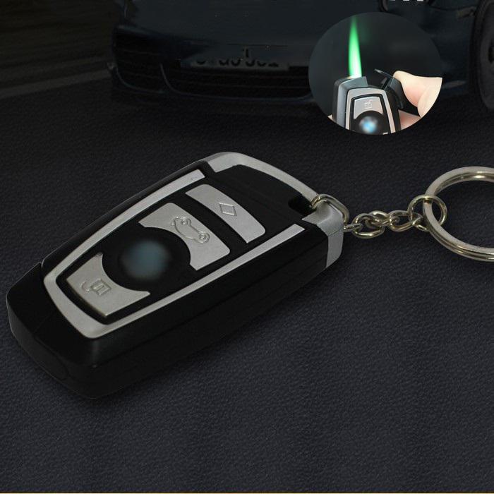 Bật lửa gas khò móc khóa hình Remote xe BMW mẫu TH182