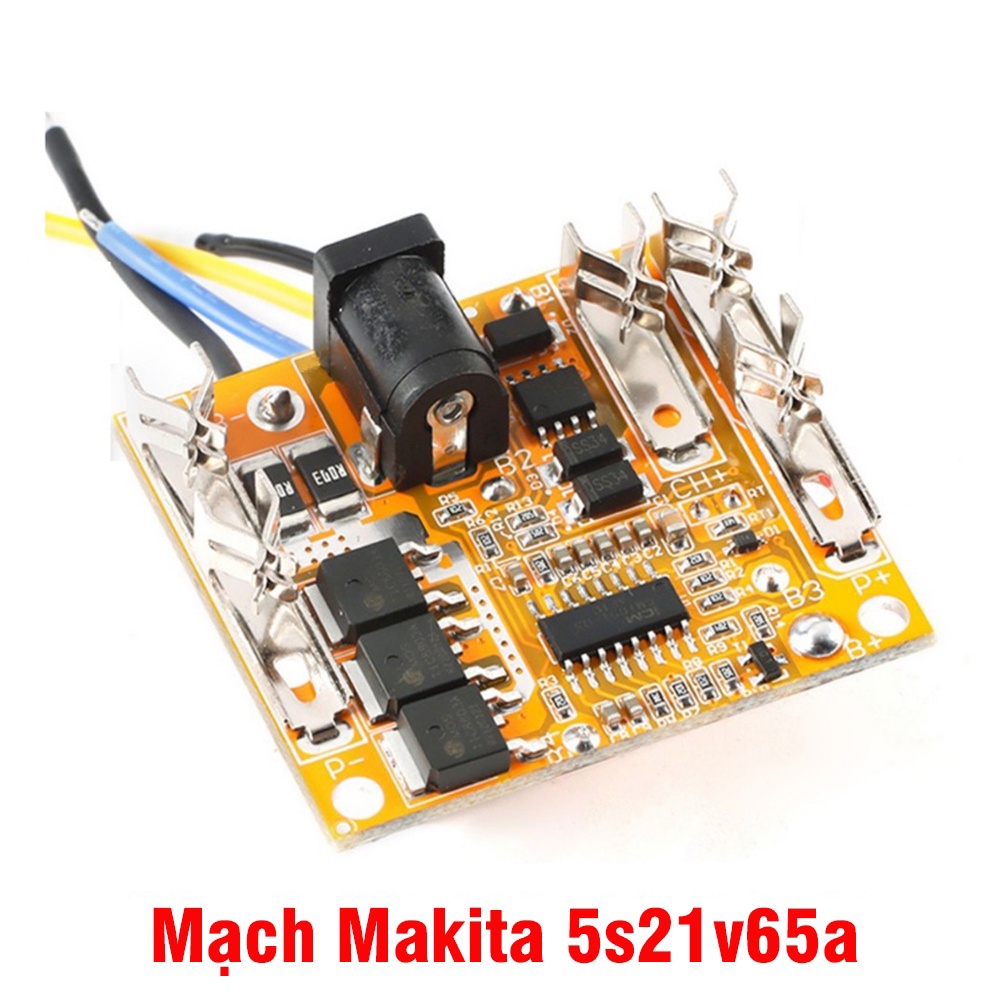 Mạch pin Makita 5S 21V 80A makita bảo vệ pin Li-ion 3.7V