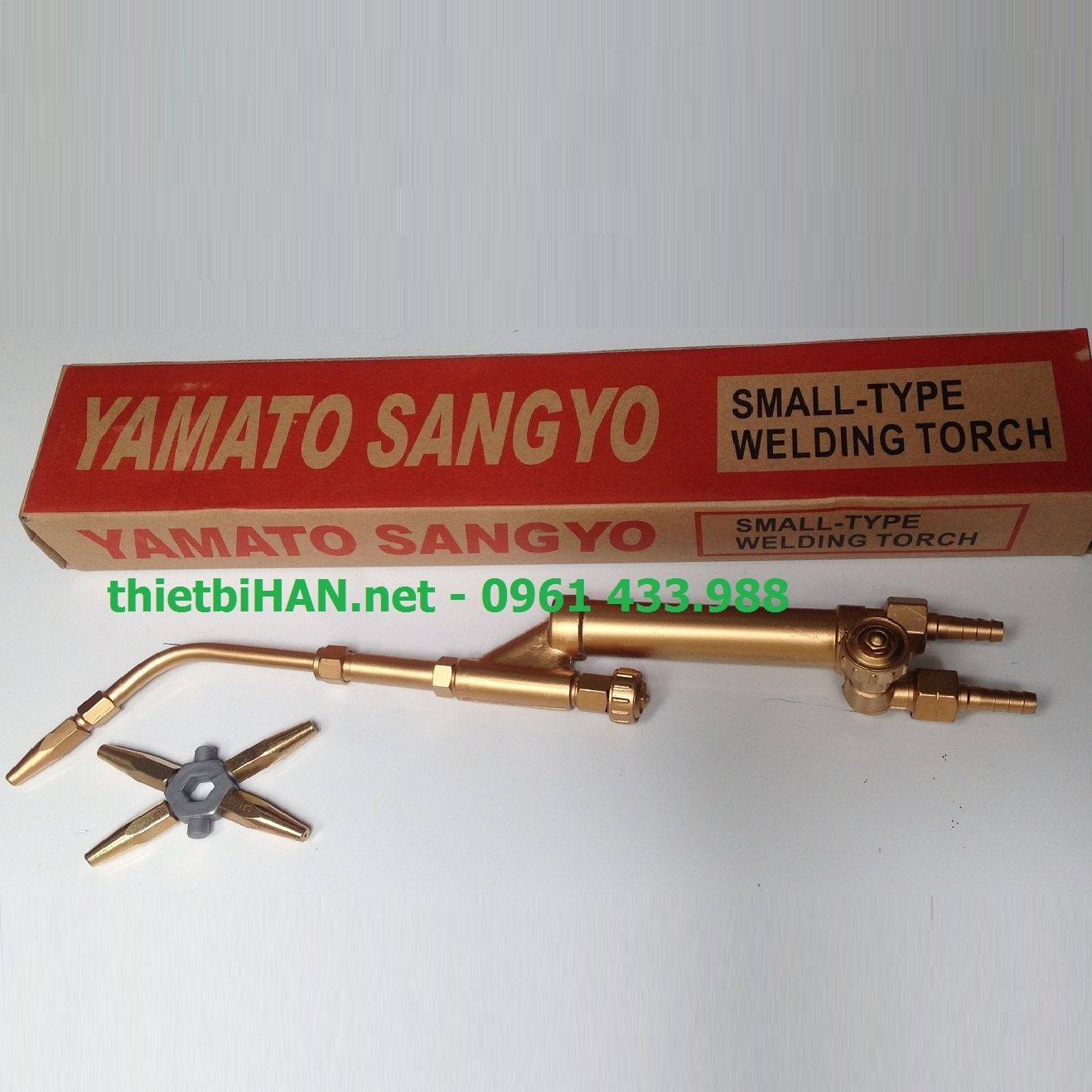Đuốc hàn oxy ga YAMATO + 5 béc hàn- đèn hàn gió đá Yamato