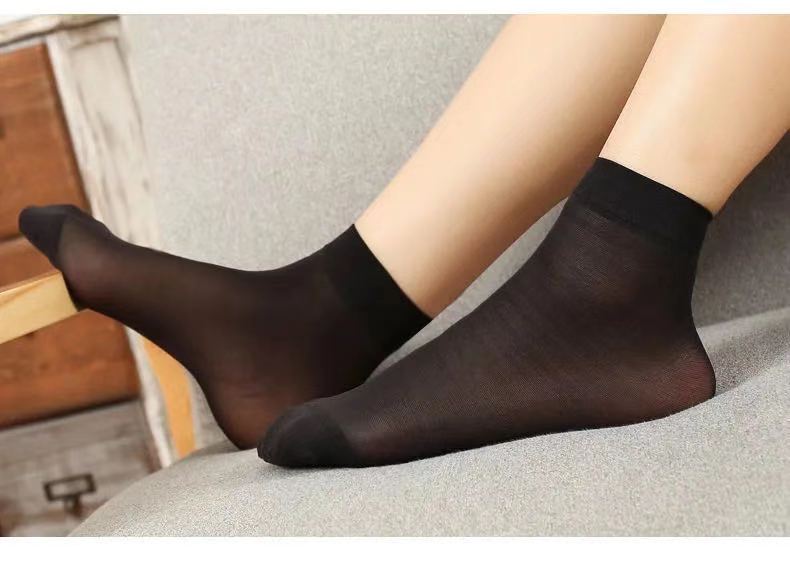 Combo 10 đôi tất da ngắn ,mỏng, mềm mại dành cho bạn nữ 6