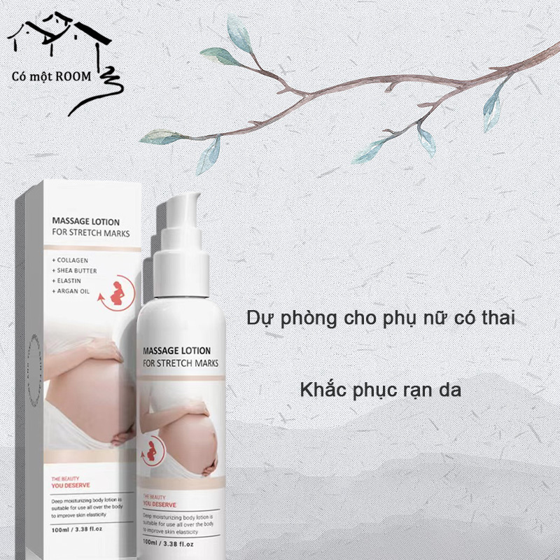 Hoàn tiền 20% - kem dưỡng da rạn da qem 100ml dự phòng cho phụ nữ có thai khắc phục rạn da