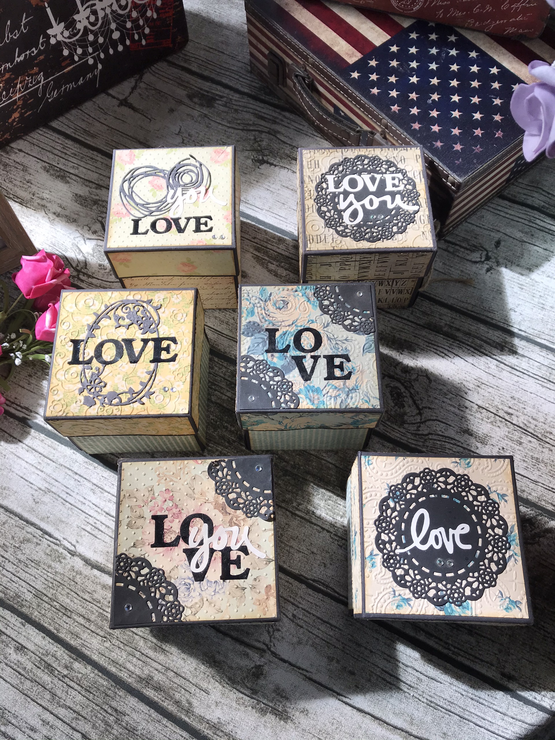 [HCM]Hộp Album (Box Album) Dán Ảnh Handmade