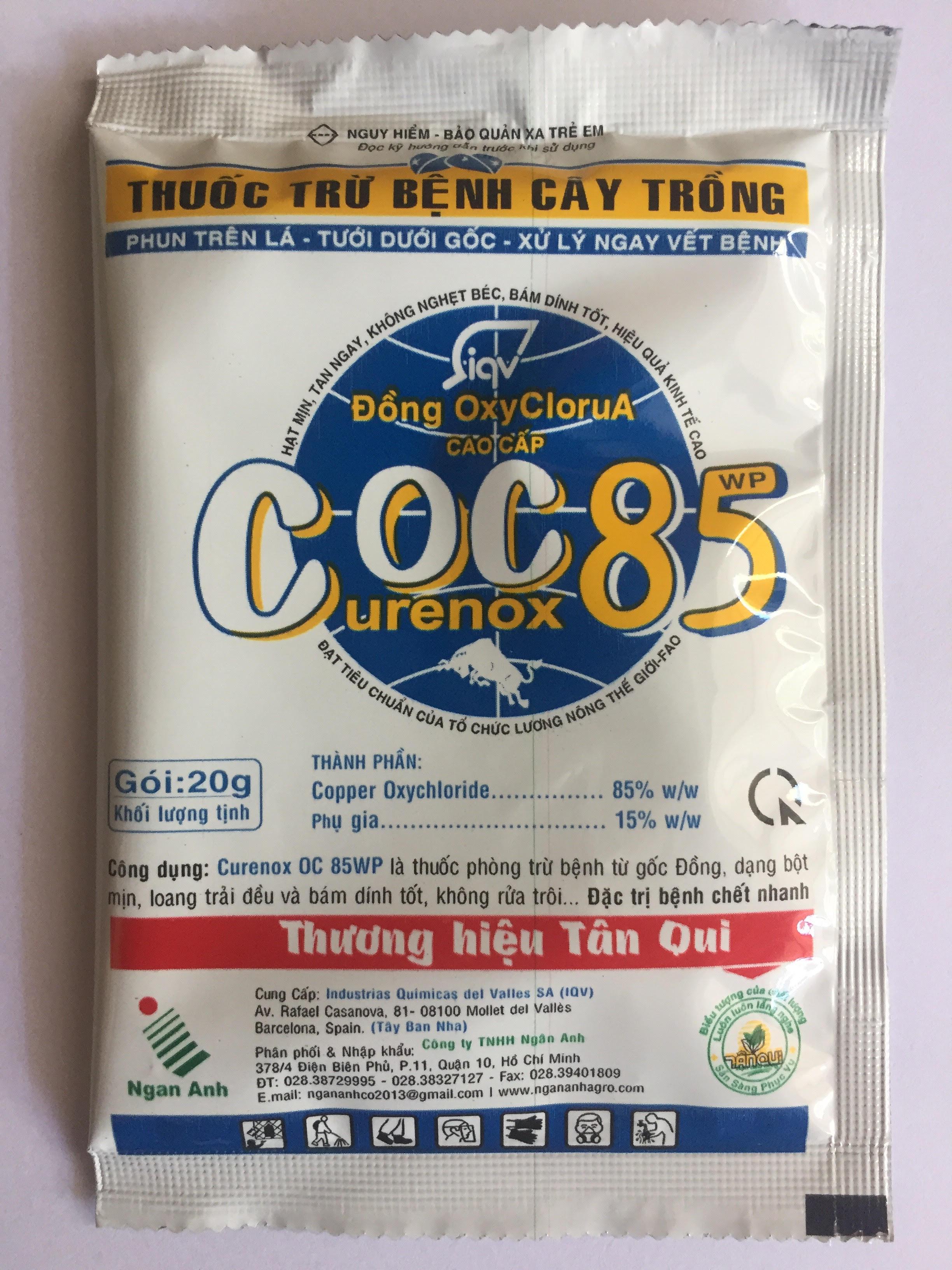Thuốc Trừ Bệnh Cây Trồng COC 85 Gói 20gr