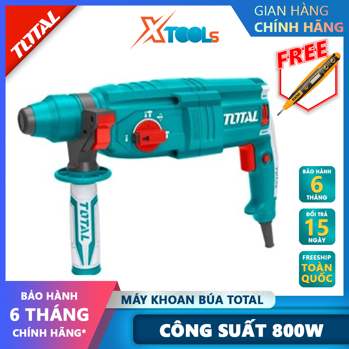 Máy trộn sơn total td614006 | máy khuấy sơn công suất: 1400w, dùng để đảo, khuấy, trộn sơn... để phục vụ cho quá trình phun, lăn sơn