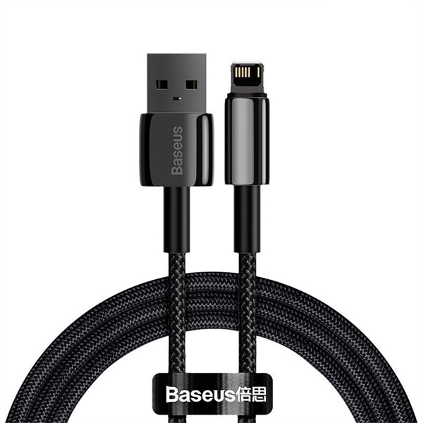Cáp sạc Lightning siêu bền dùng iPhone/iPad Baseus Tungsten Gold Lightning