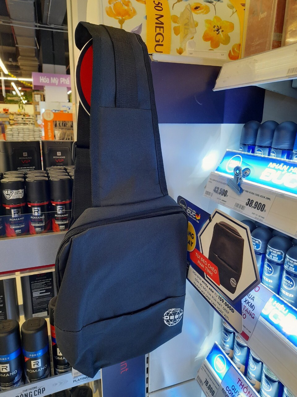Túi đeo chéo deep nivea/ balo xmen