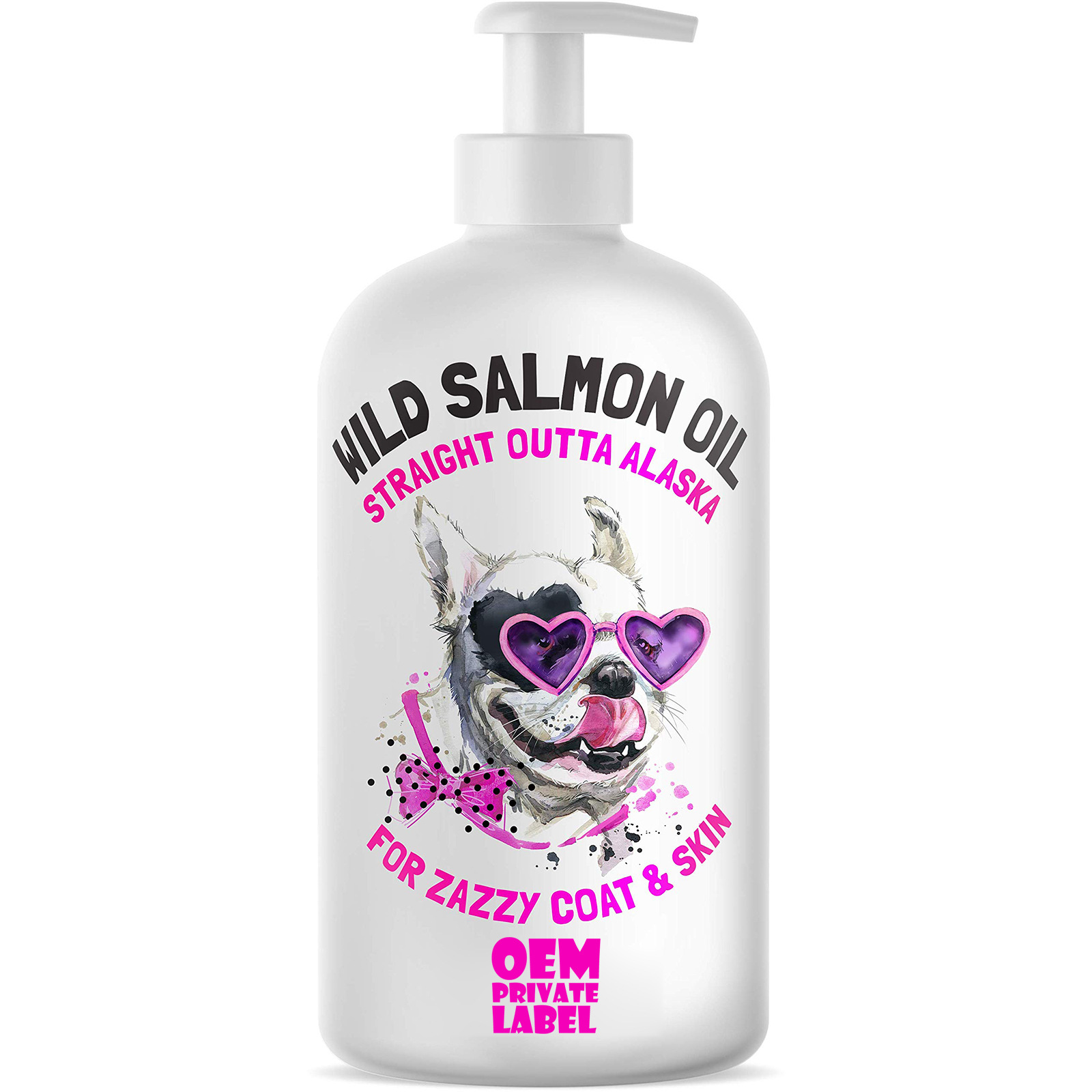 Cross-border Salmon Oil for Dogs Wild Alaska Dogs Cats EPA DHA Fatty acid skin fur supplement