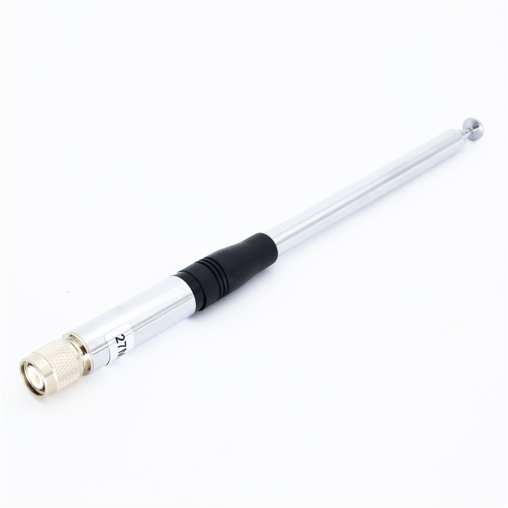 Cb 27MHz TNC ăng ten kết nối 9 inch đến 51 inch escopic linh hoạt đài phát thanh cầm tay ăng-ten đài phát thanh trên không p5v0