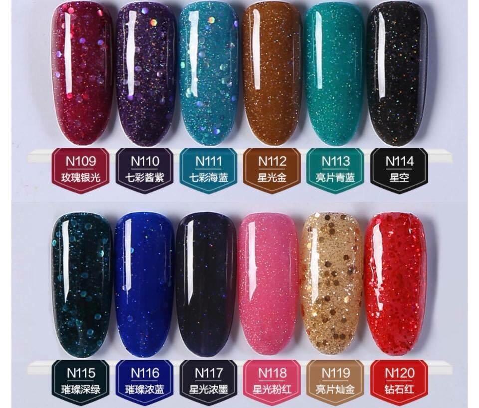 Sơn gel mini mã từ 61-120