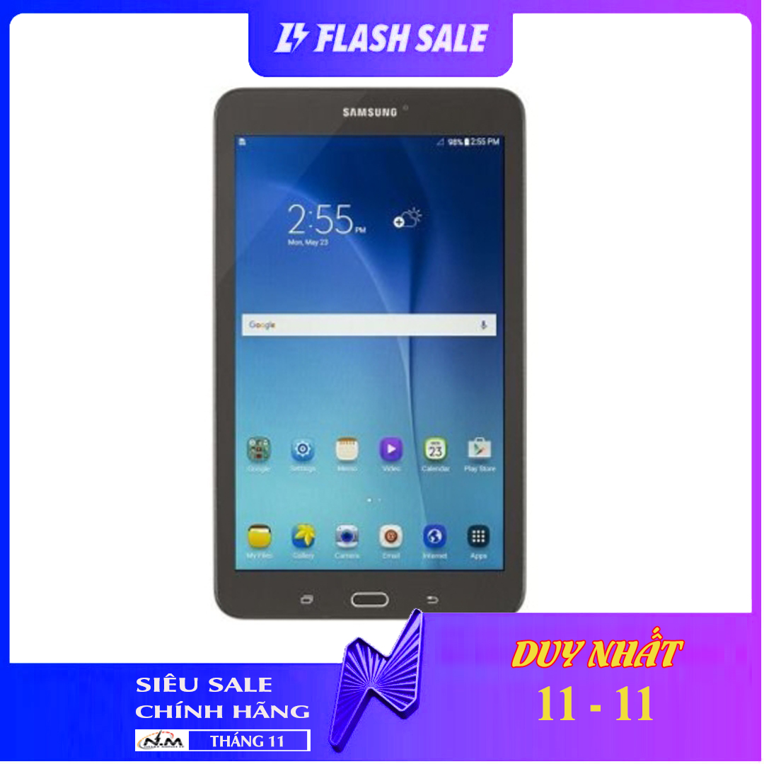 [Tặng đế dựng, ốp lưng, cường lực]  MÁY TÍNH BẢNG SAMSUNG TAB E 8.0 T377 4g lte (Máy Nhà mạng Mỹ, 99% đẹp không 1 vết xước, học online bao mượt, cài tốt các phần mềm room, meet)