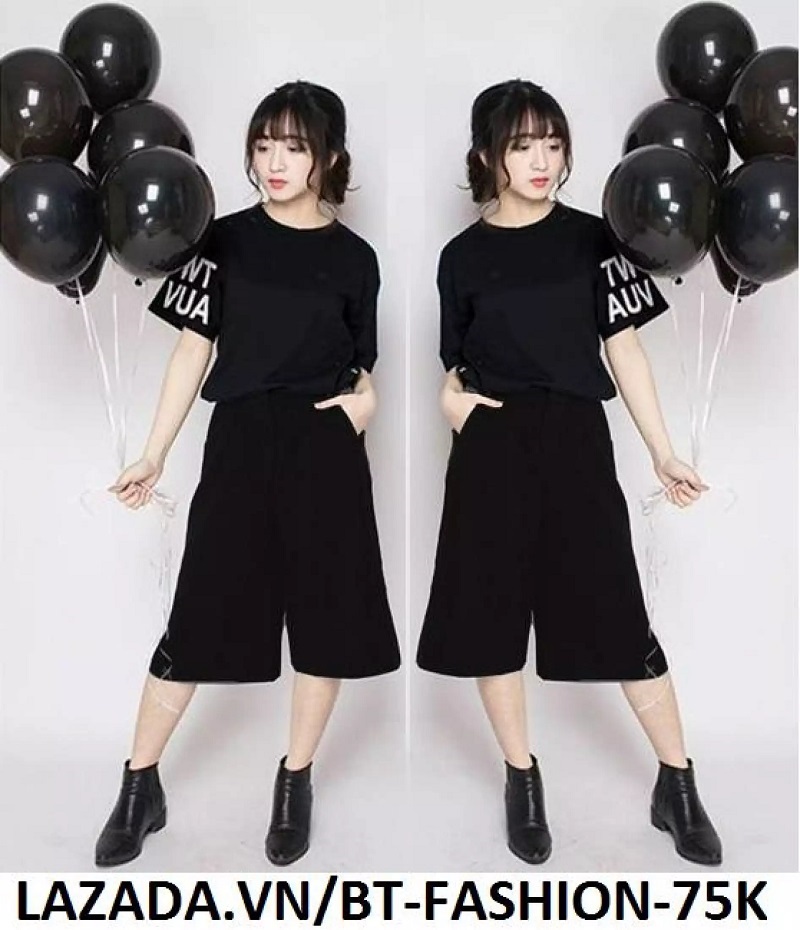 Quần tây ống rộng culottes công sở - thời trang cao cấp - bt fashion