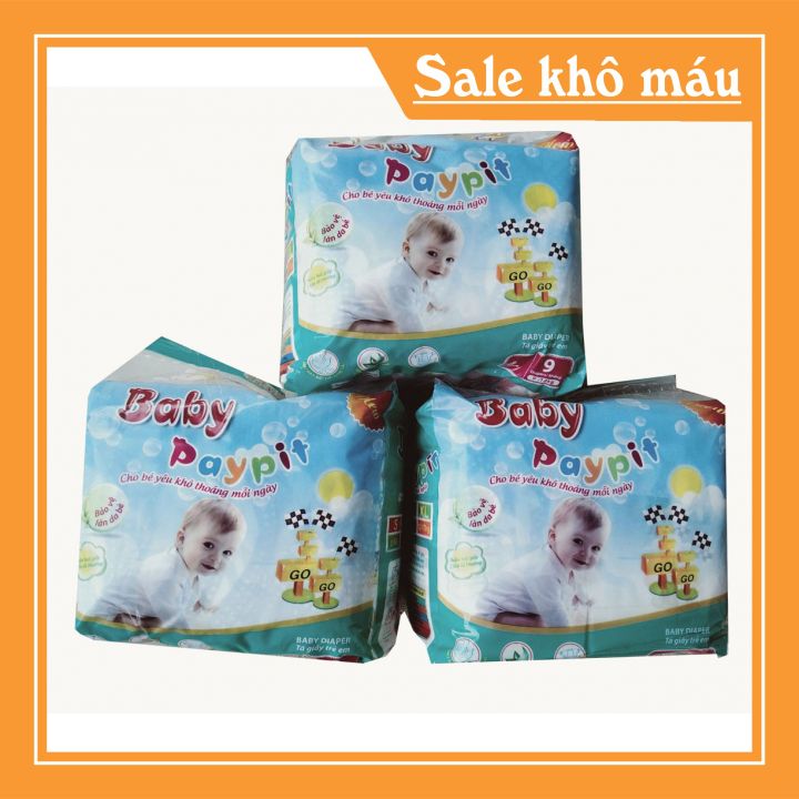 [ Rẻ Vô Địch Hút Cực Tốt ] Bỉm Trẻ Em Baby Paypit Siêu Thấm Hút Rẻ Vô Địch Chống Tràn Hiệu Quả