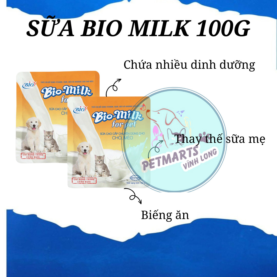 Sữa cao cấp Bio Milk chuyên dùng cho chó mèo