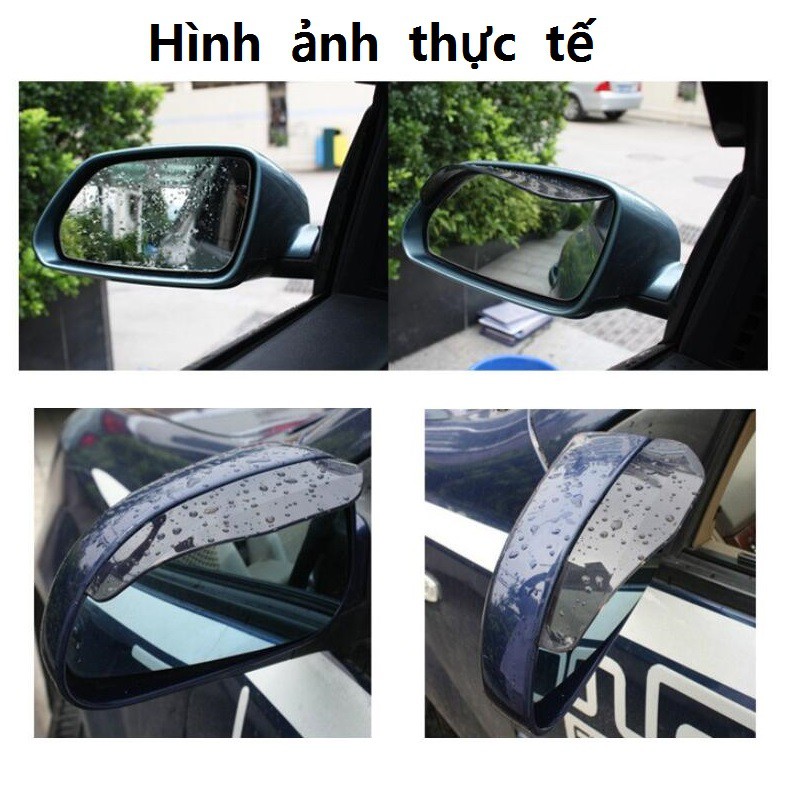 Bộ 2 vè che mưa gắng gương chiếu hậu