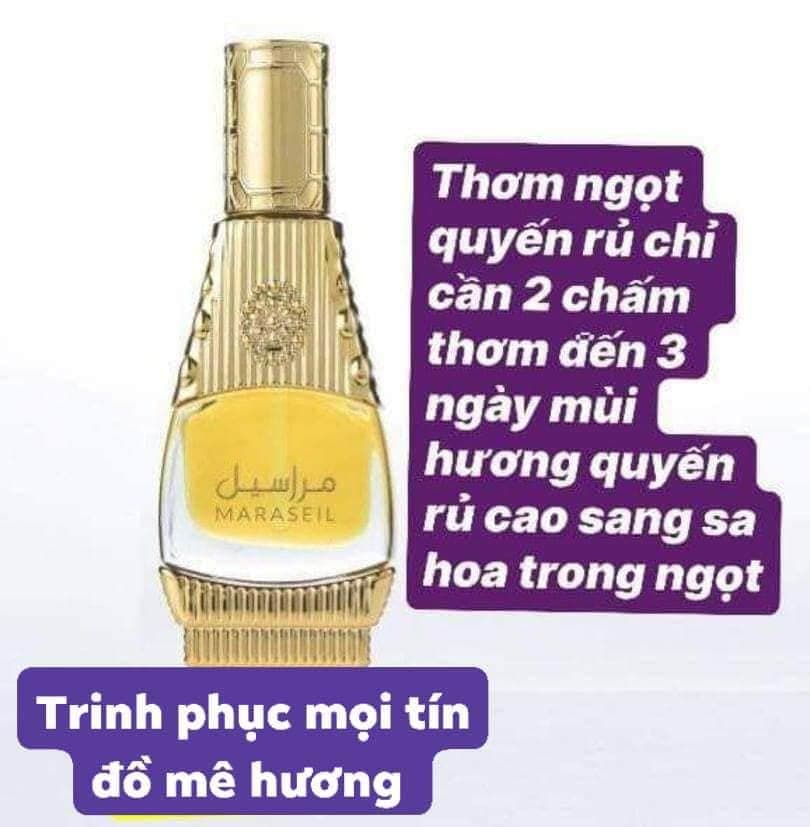 Tinh dầu nước hoa Dubai Maraseil 15ml