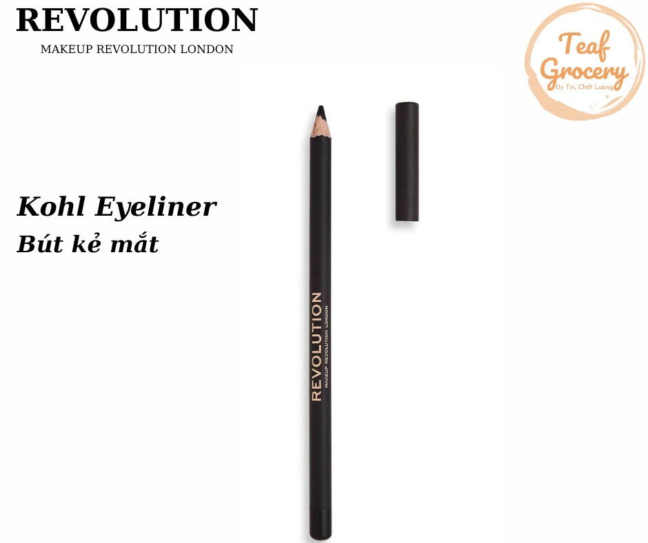 Chì kẻ mắt - Makeup Revolution London Kohl - Màu đen