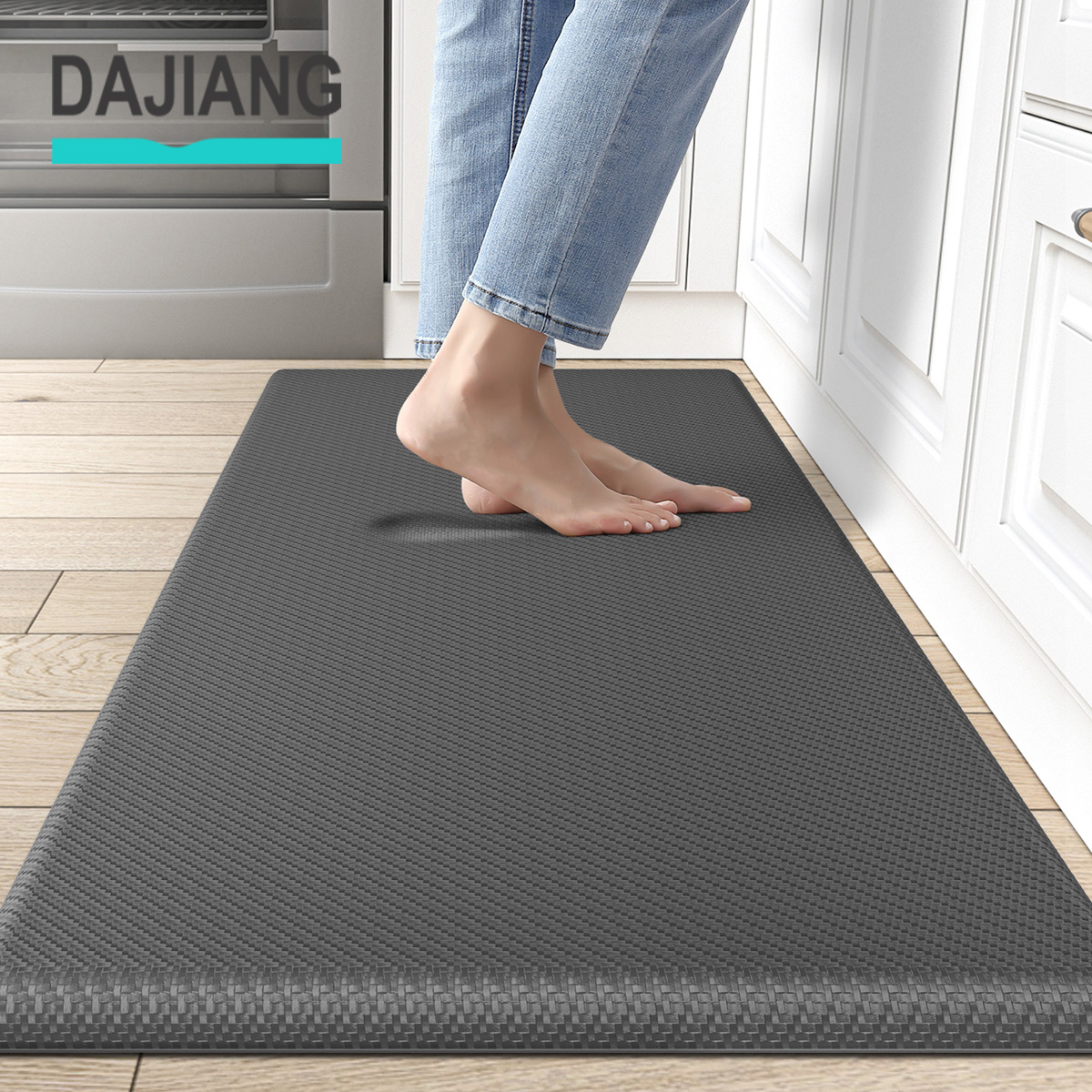 Dajiang nhà bếp hiện đại nhà vệ sinh đệm nhà tắm chống trượt thảm thảm phòng tắm nhà bếp Thảm lót sàn đệm nhà tắm thảm chống trượt siêu thấm Pad Thảm lót sàn