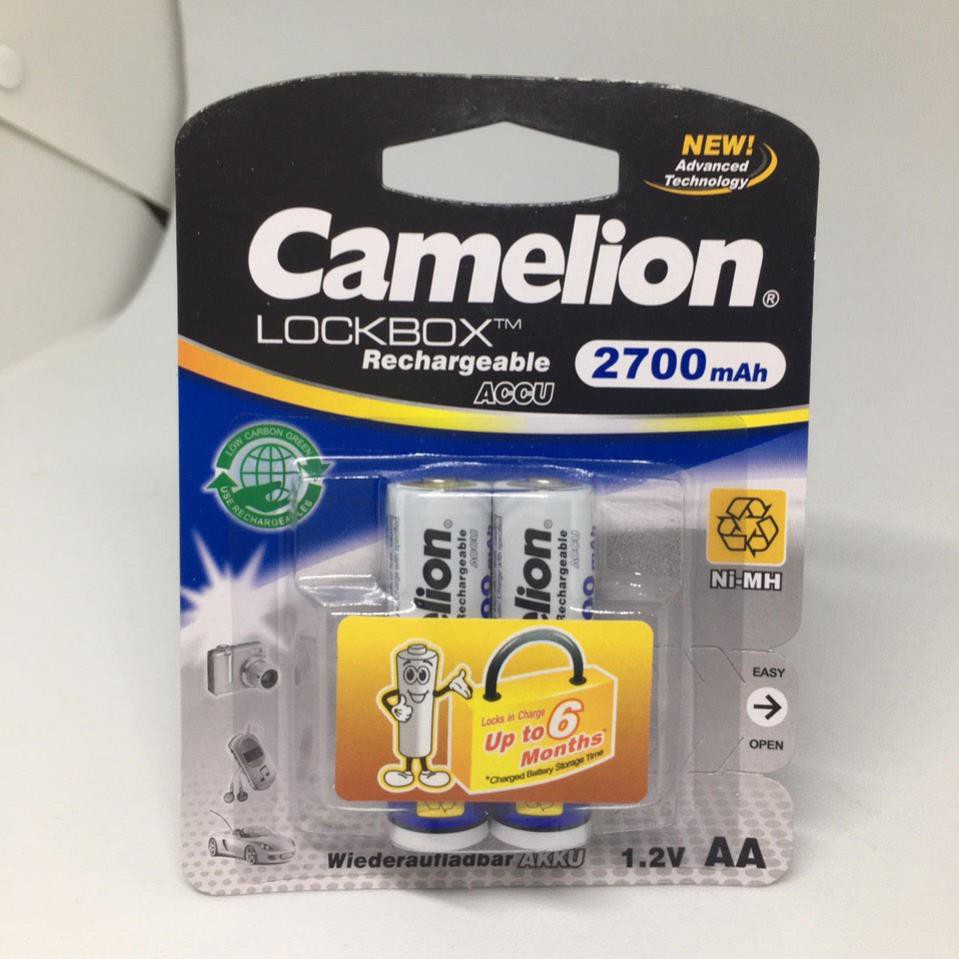 Pin sạc camelion các loại tiểu aa / đũa aaa / vuông 9v