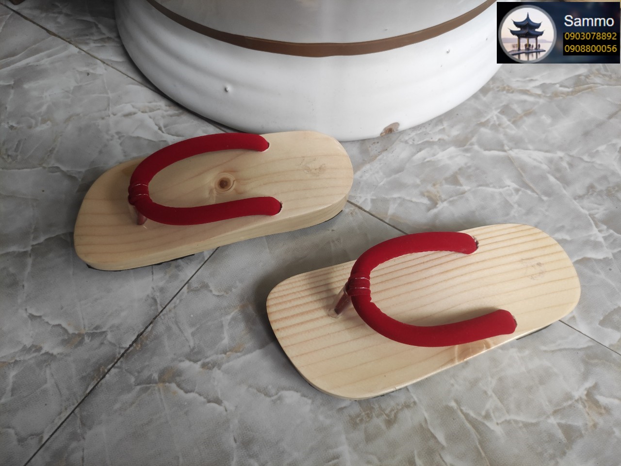 Guốc Gỗ Quai Kẹp Cho Bé Từ 1 Đến 9 Tuổi ( Có đóng thêm đế cao su )