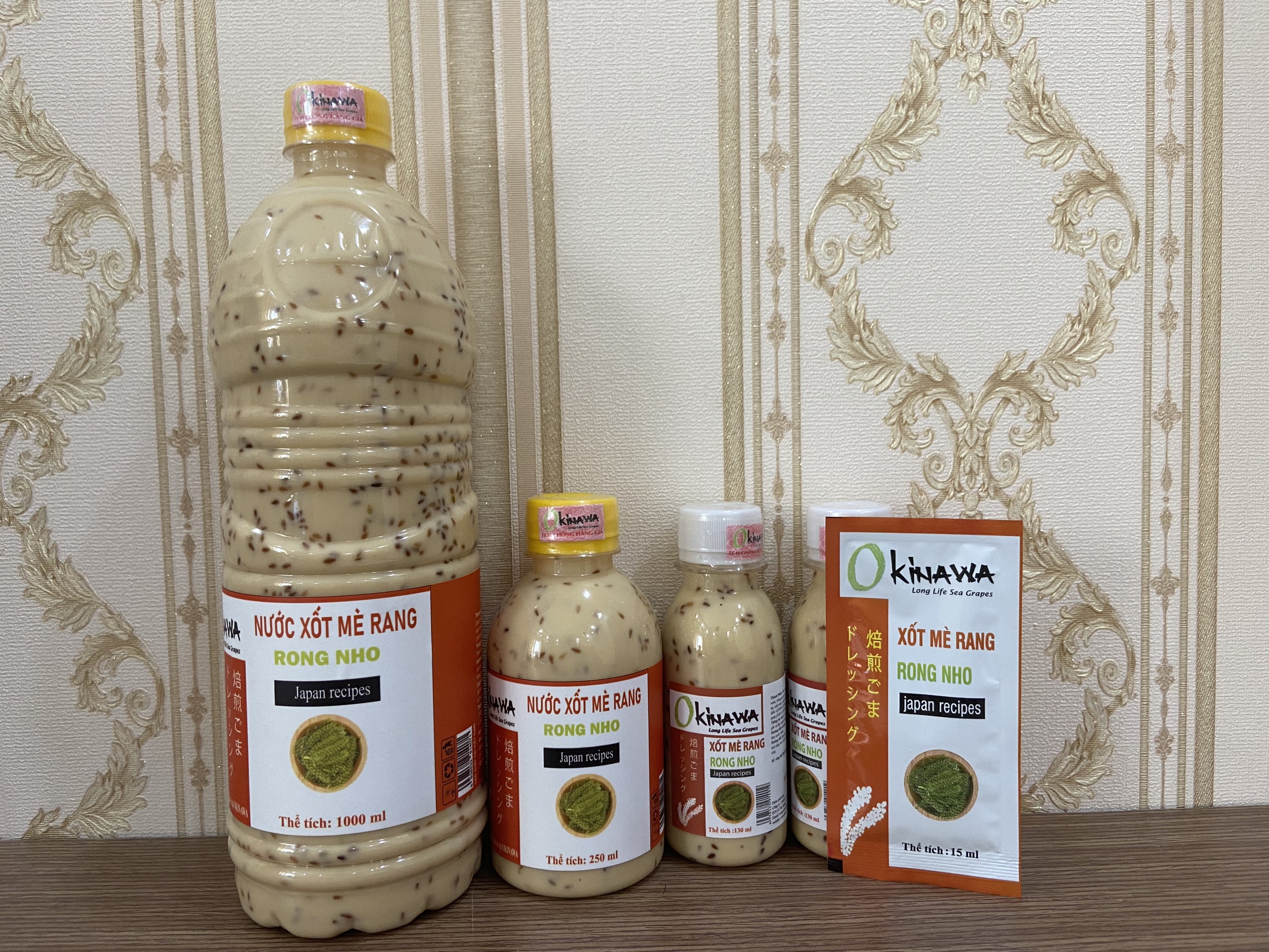 Sốt Mè Rang Okinawa 1 Lít Đậm Đặc