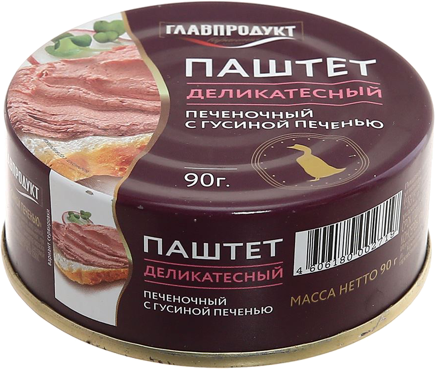Pate gan ngỗng Nga 90 gr