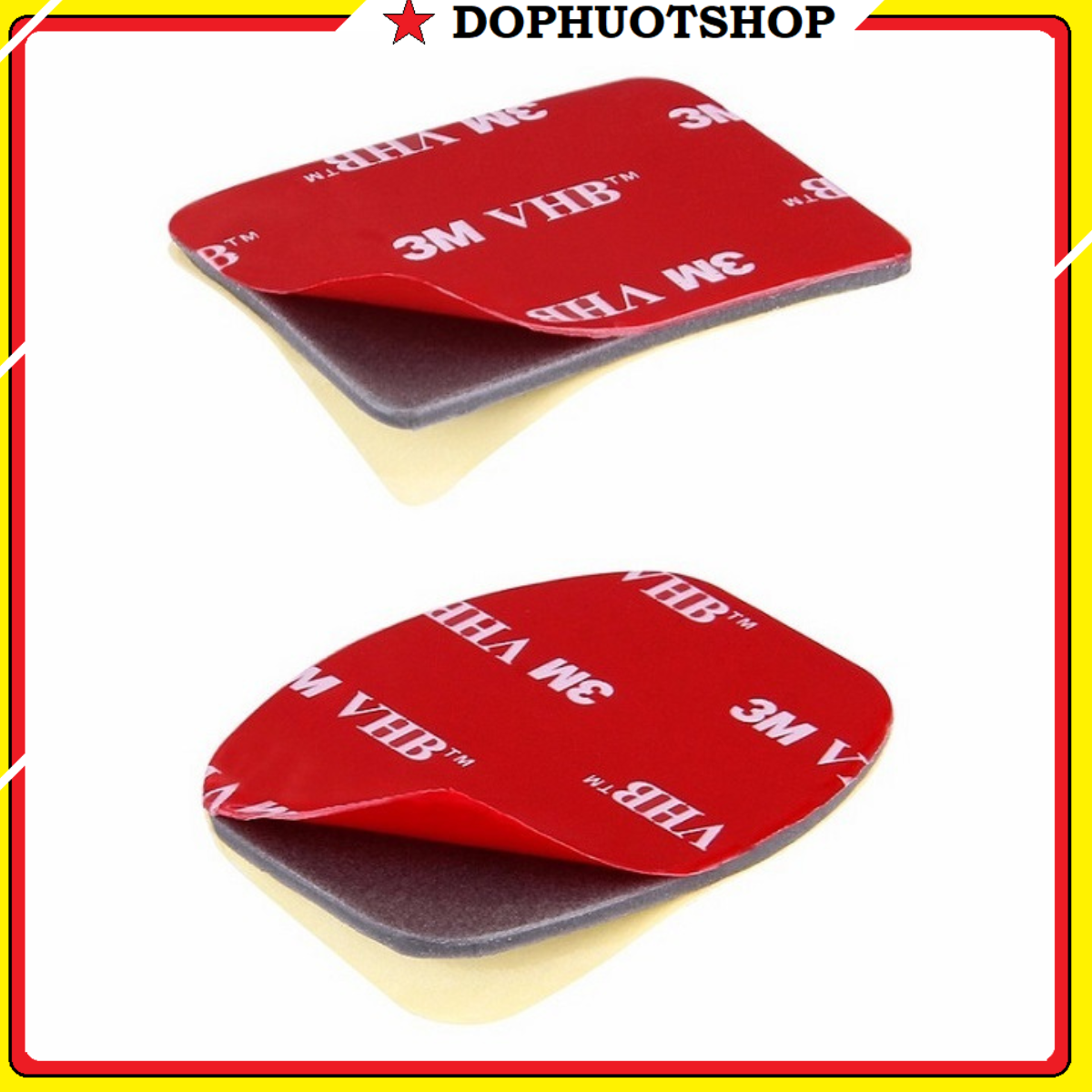 Keo 3m keo 2 mặt siêu dính dán vật dụng trong nhà, keo 3m dán đế camera
