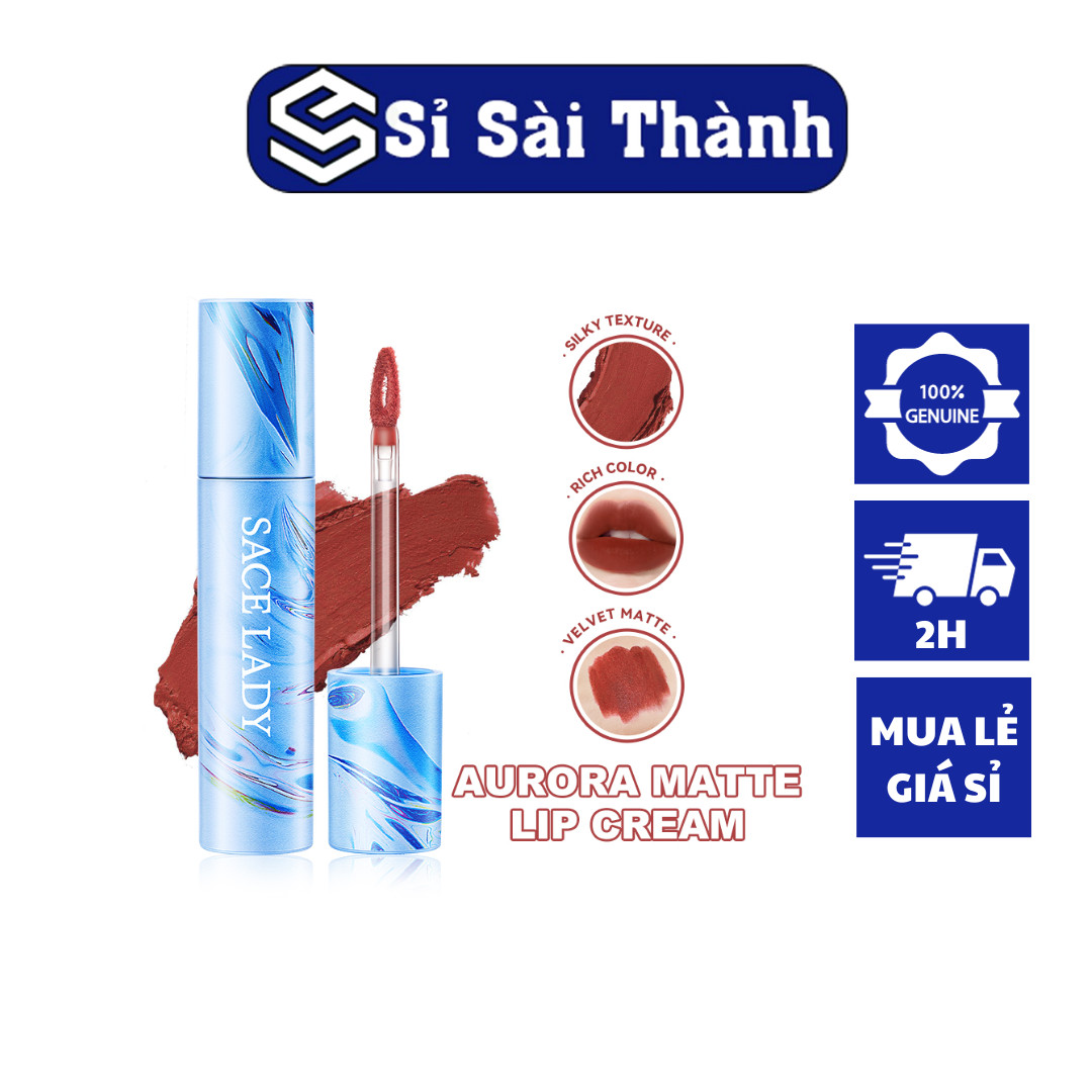 Thỏi son kem sace lady hiệu ứng nhung lì lâu trôi 3g