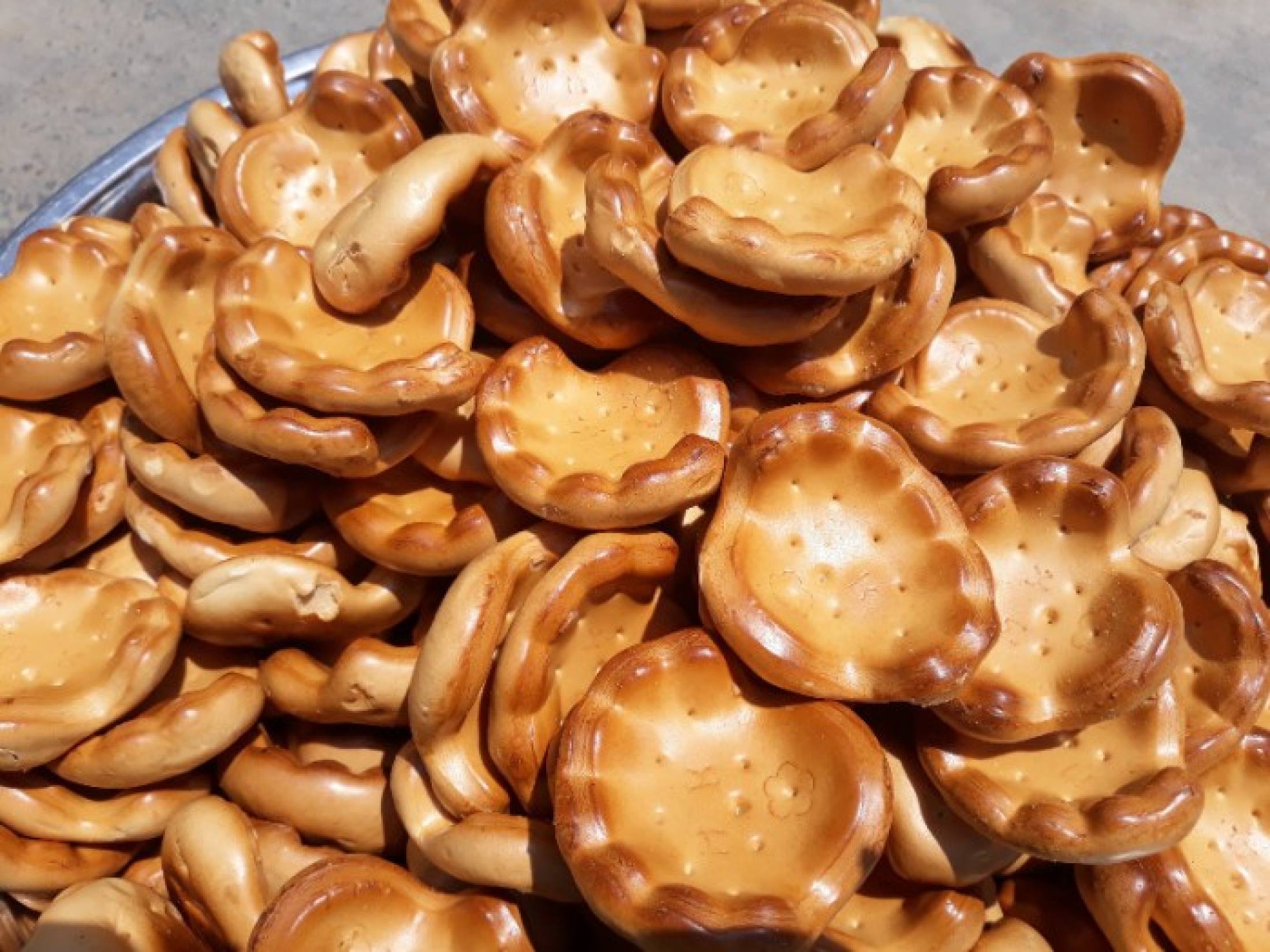 1kg bánh tay cùi - tay quạt - đồ ăn vặt-bách hoá online uy tín