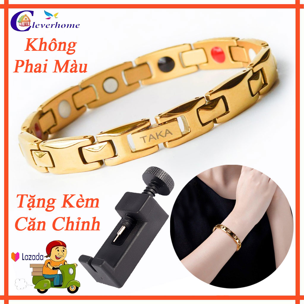 Vòng tay điều hòa huyết ápòng tay điều hòa huyết áp nhật bản cao cấp, vòng đeo tay ổn định huyết áp, vòng huyết áp màu vàng, vòng cân bằng huyết áp Nhật bản TAKA, vòng tay nữ, lắc tay nữ, vòng trang sứ